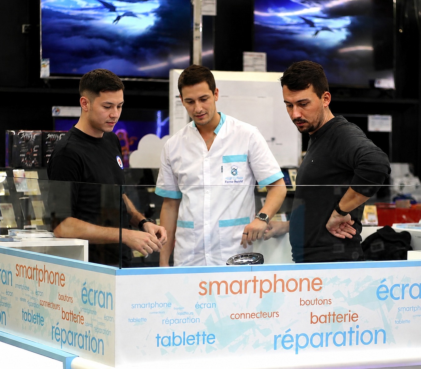 Accompagnement d’une équipe lors du déploiement d’un service de réparation en magasin